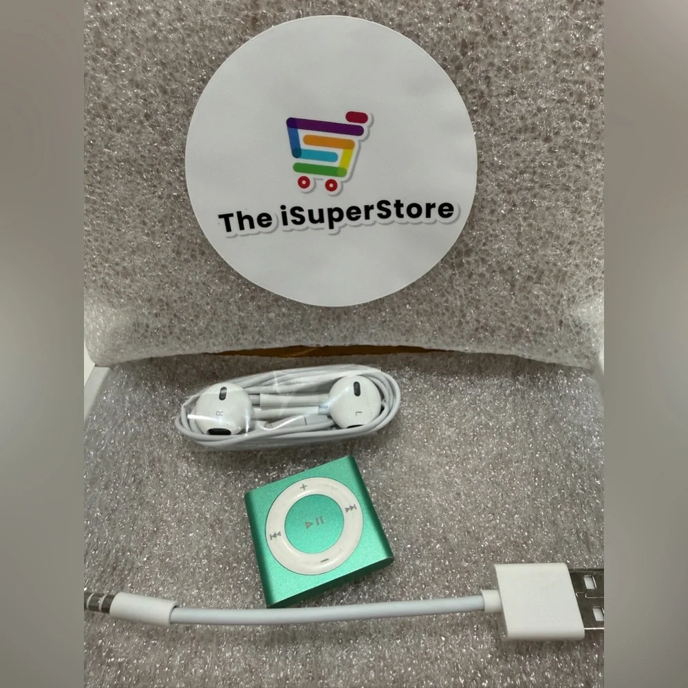 Apple iPod Shuffle 4th Gen 2GB Dark Green + 1 YR Warranty